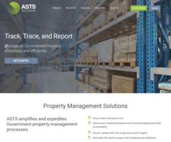 Astsinventory.com(Government Inventory System Software Solutions) Screenshot