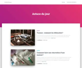 Astuce-DU-Jour.fr(Découvrez les meilleurs astuces pour vivre heureux) Screenshot