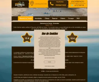 Asturaventura.net(Descenso del Sella) Screenshot
