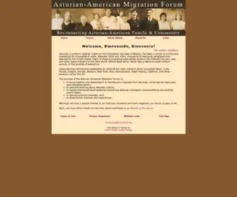 Asturianus.org(Asturian-American Migration Forum) Screenshot