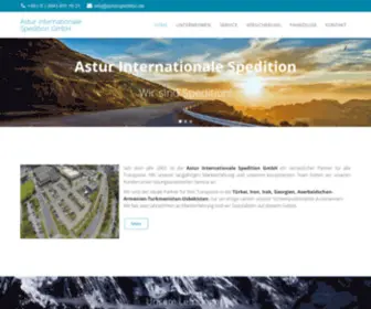 Asturspedition.de(Astur Internationale Transporte GmbH) Screenshot