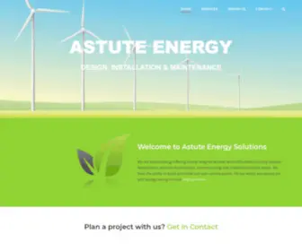 Astute-Energy.co.uk(Astute Energy) Screenshot