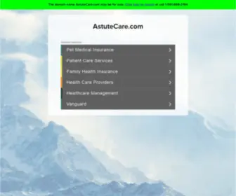 Astutecare.com(Astutecare) Screenshot