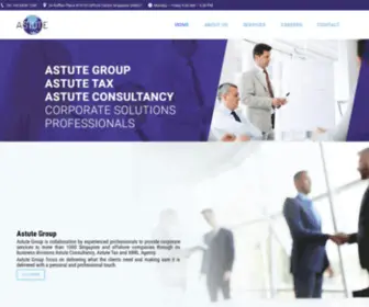 Astutegroup.com.sg(Astute Group) Screenshot