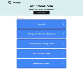 Astutelook.com(Cyber security) Screenshot