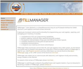 Astutesoftware.com(Back Office Software for Casio ECRs) Screenshot