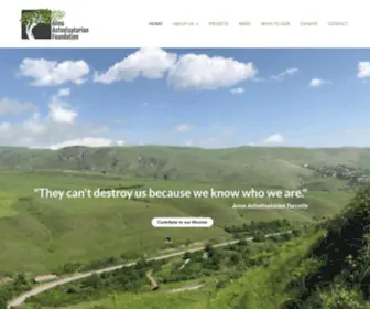 Astvatsaturian.org(ANNA ASTVATSATURIAN FOUNDATION) Screenshot