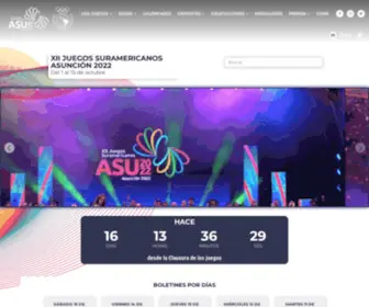 Asu2022.org.py(ASU 2022) Screenshot