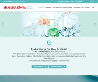 Asuka.com.tr(Asuka Kimya) Screenshot
