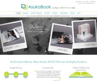 Asukabook.com(Custom Coffee Table Photo Books and Wedding Albums for Professional Photographers) Screenshot