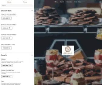 Asuman-KW.com(Online Ordering Dessert) Screenshot