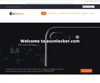 Asunlocker.com(Asunlocker your reliable source with reasonable price) Screenshot