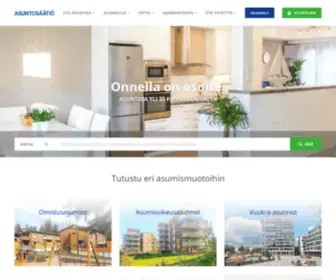 Asuntosaatio.fi(Parasta asumista elämän eri vaiheisiin) Screenshot