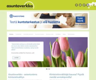 Asuntoverkko.com(Etusivu) Screenshot