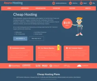 Asurahosting.in(Affordable Hosting with cPanel or Direct Admin) Screenshot