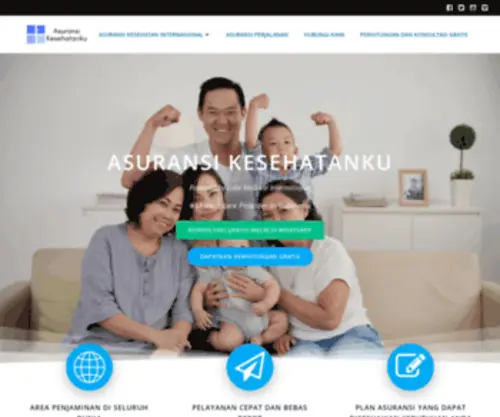 Asuransi-Kesehatanku.co.id(Front Page) Screenshot