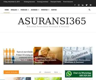 Asuransi365.com(Konsultan Asuransi & Perencanaan Keuangan Terbaik Indonesia) Screenshot