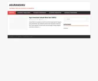 Asuransiku.info(Informasi Seputar Asuransi di Indonesia) Screenshot