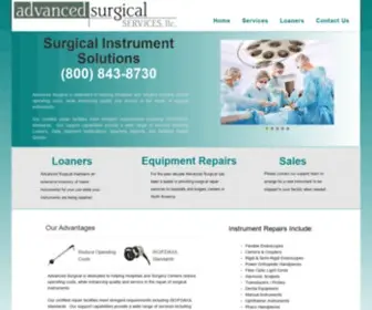 Asurg.com(Advanced Surgical Services) Screenshot