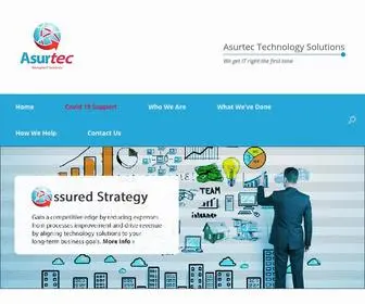 Asurtec.com(IT Consulting Firm Toronto) Screenshot