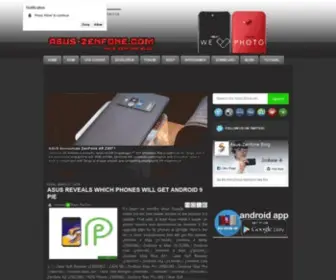 Asus-Zenfone.com(Asus Zenfone Blog News) Screenshot