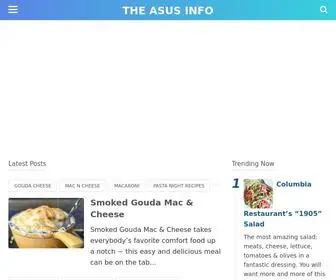 Asusinfo.com(The Asus Info) Screenshot