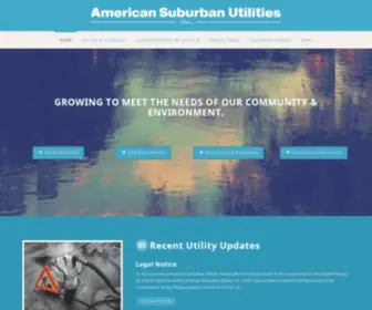 Asutilities.com(American Suburban Utilities) Screenshot