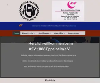 ASV-Eppelheim.de(ASV Eppelheim) Screenshot