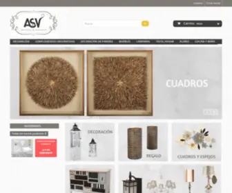 ASV-Tiendadecoracion.es(Tienda de Decoración Online) Screenshot