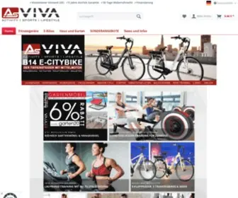 Asviva.de(Fitnessgeräte kaufen) Screenshot