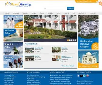 Aswalairways.com(Aswal airways) Screenshot