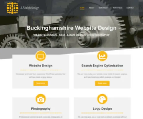 Aswebdesign.co.uk(Website Design in Watford) Screenshot