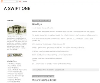 Aswiftone.com(A swift one) Screenshot