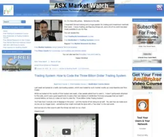 Asxmarketwatch.com(ASX Market Watch) Screenshot