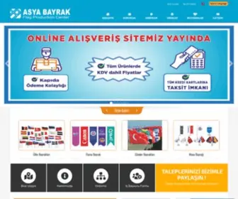 Asyabayrak.com(Bayrak İmalatçısı) Screenshot