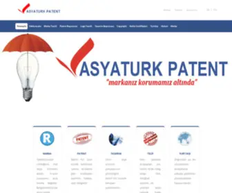 Asyaturkpatent.com(Anasayfa) Screenshot