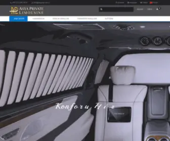 Asyavip.com.tr(Asya Private Limousine by Asya Vip Turizm LTD) Screenshot