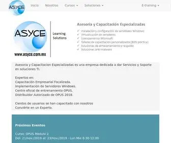 Asyce.com.mx(Asyce) Screenshot