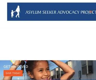 Asylumadvocacy.org(Asylum Seeker Advocacy Project (ASAP)) Screenshot
