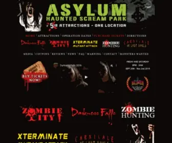 Asylumhaunts.com(ThanksForAllTheScreams) Screenshot