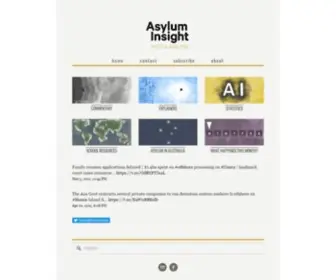 Asyluminsight.com(Asylum Insight) Screenshot