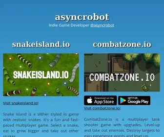 Asyncrobot.com(Indie Game Developer) Screenshot