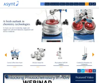 Asynt.com(Laboratory Equipment Manufacture & Supplier) Screenshot