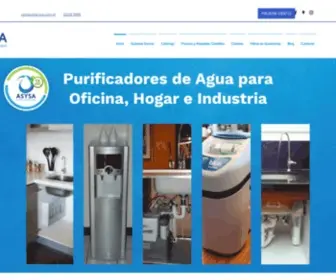 Asysa.com.gt(Purificadores De Agua) Screenshot