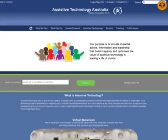 AT-Aust.org(Assistive Technology Australia) Screenshot