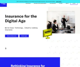 AT-Bay.com(Insurance for the Digital Age) Screenshot