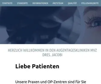 AT-Kliniken.de(Augentageskliniken MVZ Dres) Screenshot