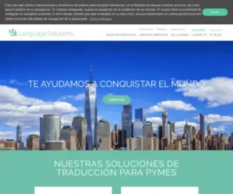 AT-Languagesolutions.com(Empresa de traducción) Screenshot
