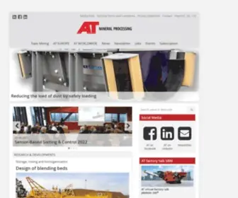 AT-Online.info(AT MINERAL PROCESSING) Screenshot