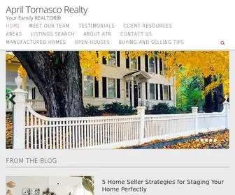 AT-Realty.net(April Tomasco Realty) Screenshot